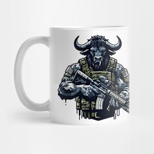 Tactical Minotaur Power Tee: Where Mythical Might Meets Modern Strength Mug